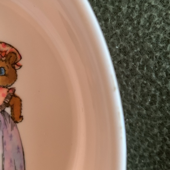 Vintage Oneida Deluxe 3243 Goldilocks and the 3 Bears melamine plate and bowl. - Picture 11 of 13